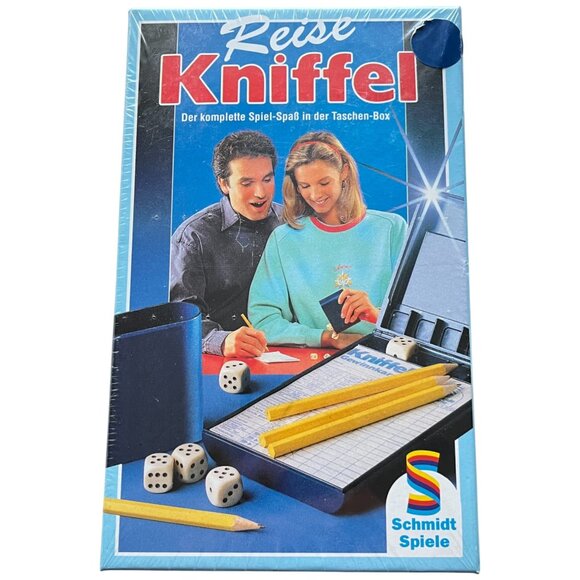 Vintage Reise Kniffel Schmidt Spiele Dice Game